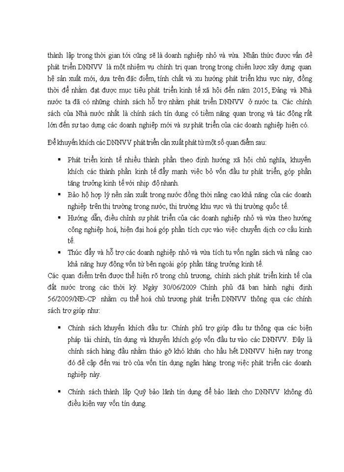 image for page Mở rộng tín dụng đối với các Doanh nghiệp nhỏ và vừa  tại Ngân hàng VPBank