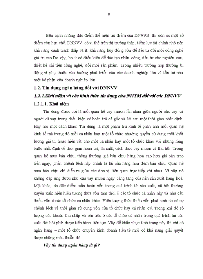 image for page Mở rộng tín dụng đối với các Doanh nghiệp nhỏ và vừa tại Ngân hàng VPBank