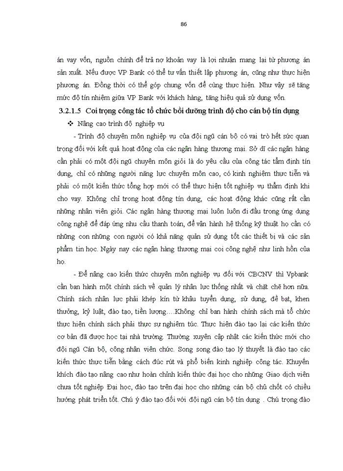 image for page Mở rộng tín dụng đối với các Doanh nghiệp nhỏ và vừa tại Ngân hàng VPBank