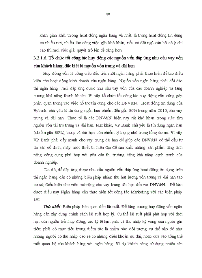 image for page Mở rộng tín dụng đối với các Doanh nghiệp nhỏ và vừa tại Ngân hàng VPBank