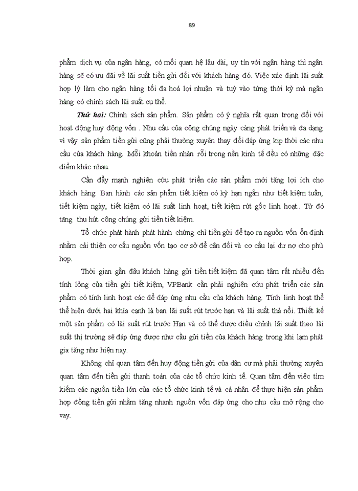 image for page Mở rộng tín dụng đối với các Doanh nghiệp nhỏ và vừa tại Ngân hàng VPBank