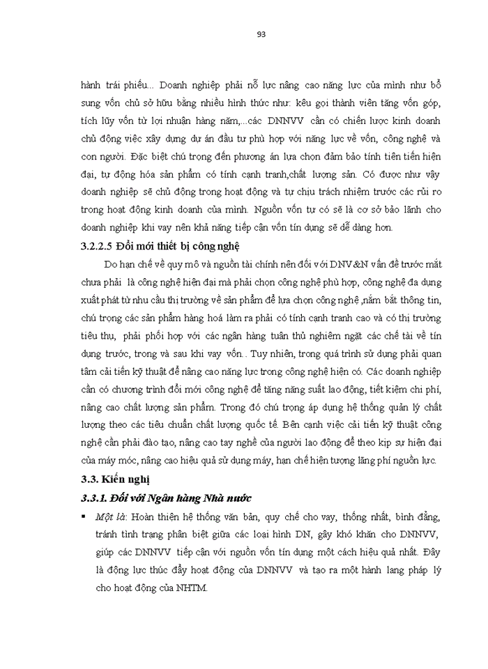 image for page Mở rộng tín dụng đối với các Doanh nghiệp nhỏ và vừa tại Ngân hàng VPBank