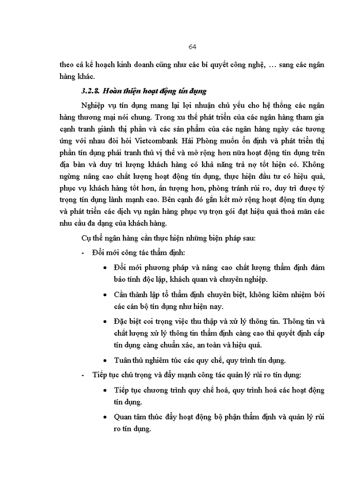 image for page Nâng cao năng lực cạnh tranh của Ngân hàng TMCP Ngoại thương Việt Nam chi nhánh Hải Phòng