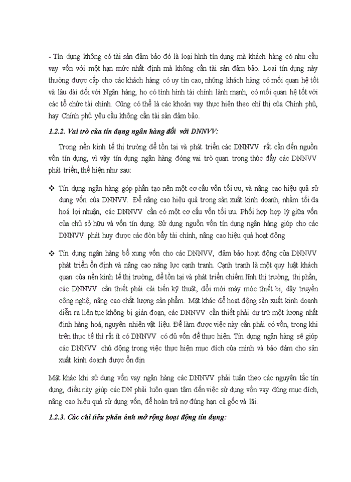 image for page Mở rộng tín dụng đối với các Doanh nghiệp nhỏ và vừa  tại Ngân hàng VPBank