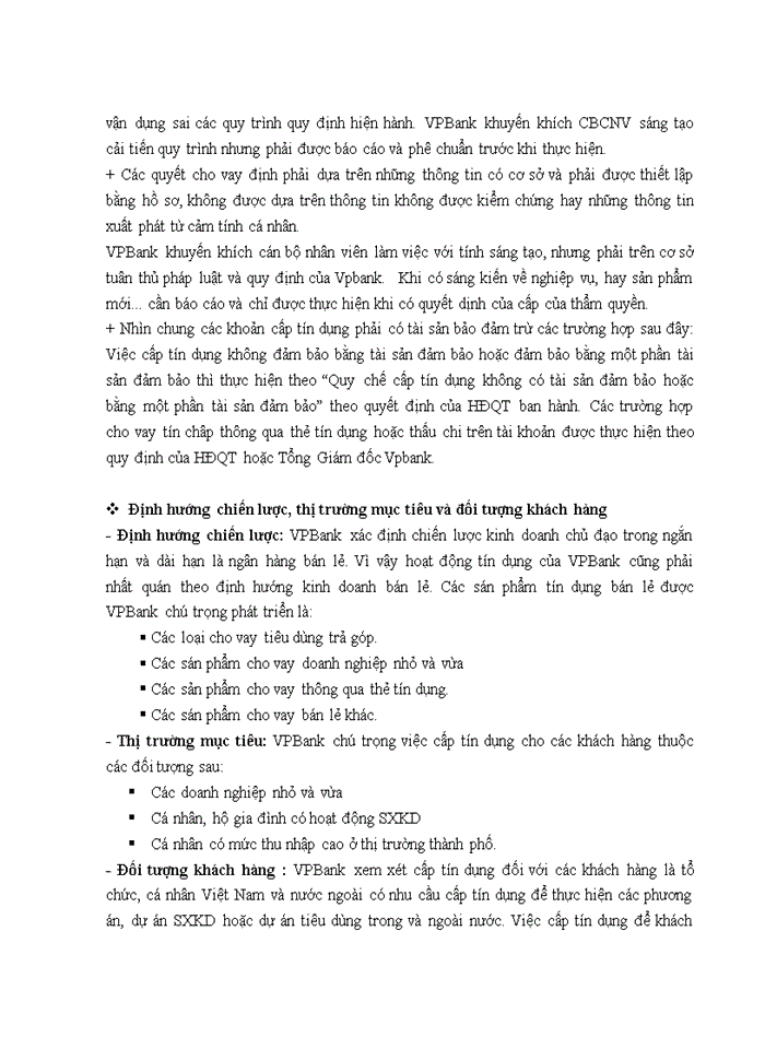 image for page Mở rộng tín dụng đối với các Doanh nghiệp nhỏ và vừa  tại Ngân hàng VPBank