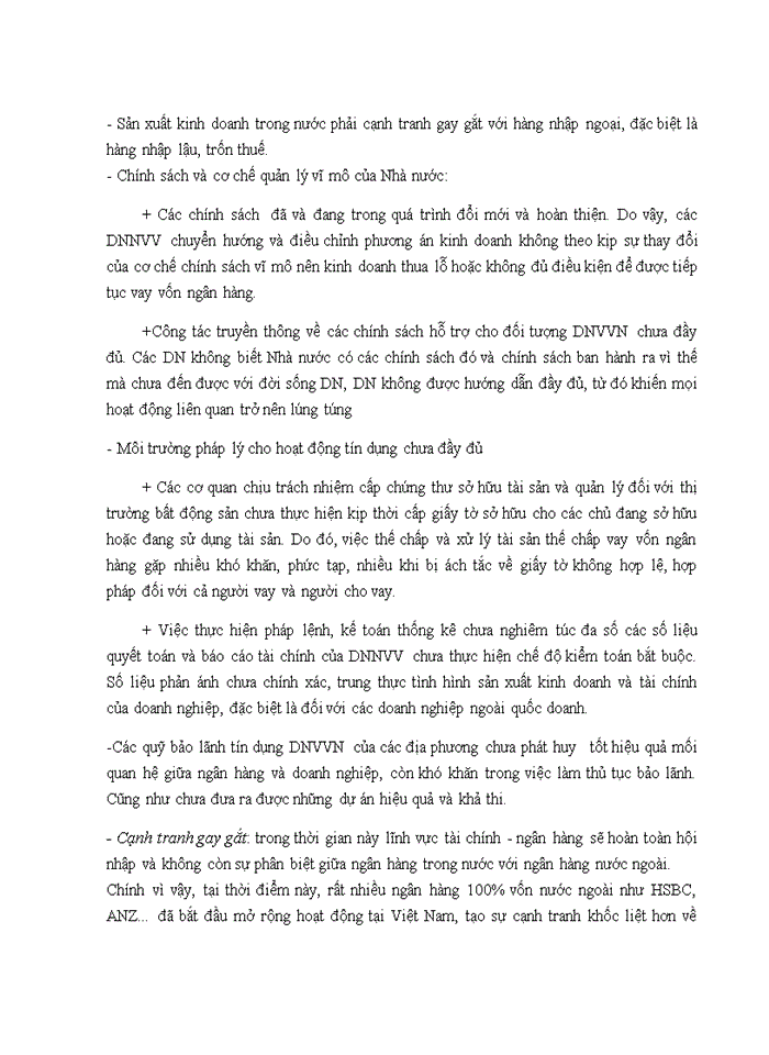 image for page Mở rộng tín dụng đối với các Doanh nghiệp nhỏ và vừa  tại Ngân hàng VPBank