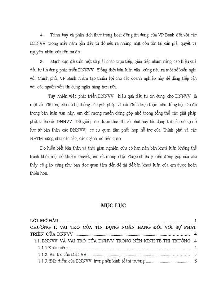 image for page Mở rộng tín dụng đối với các Doanh nghiệp nhỏ và vừa  tại Ngân hàng VPBank