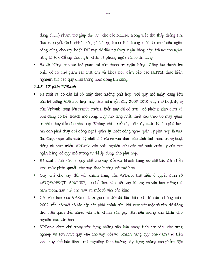 image for page Mở rộng tín dụng đối với các Doanh nghiệp nhỏ và vừa tại Ngân hàng VPBank