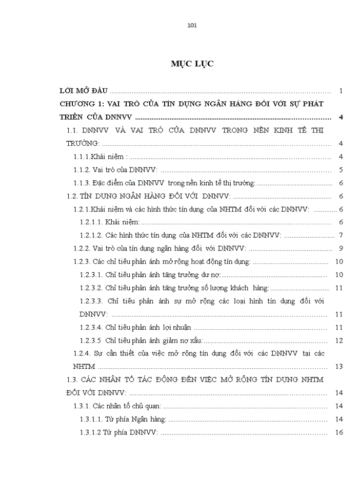 image for page Mở rộng tín dụng đối với các Doanh nghiệp nhỏ và vừa tại Ngân hàng VPBank