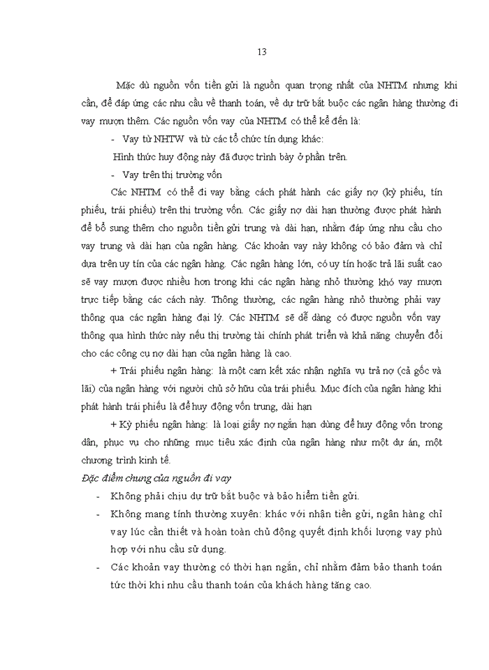 image for page Nâng cao hiệu quả huy động vốn tại Ngân hàng TMCP Ngoại thương Việt Nam - chi nhánh Hà Nội
