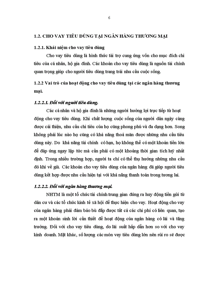 image for page Nâng cao hiệu quả cho vay tiêu dùng tại Ngân hàng TMCP Việt Nam Thương Tín Chi Nhánh Hà Nội