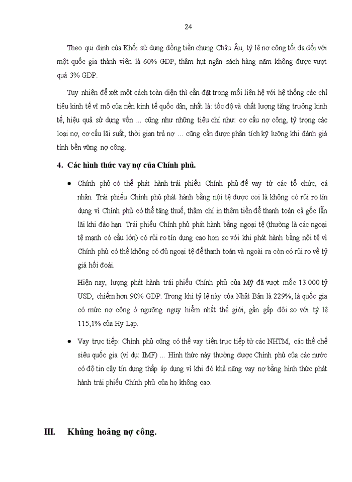 image for page Giải quyết khủng hoảng nợ công của EU: Bài học kinh nghiệm cho Việt Nam