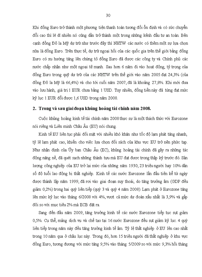 image for page Giải quyết khủng hoảng nợ công của EU: Bài học kinh nghiệm cho Việt Nam