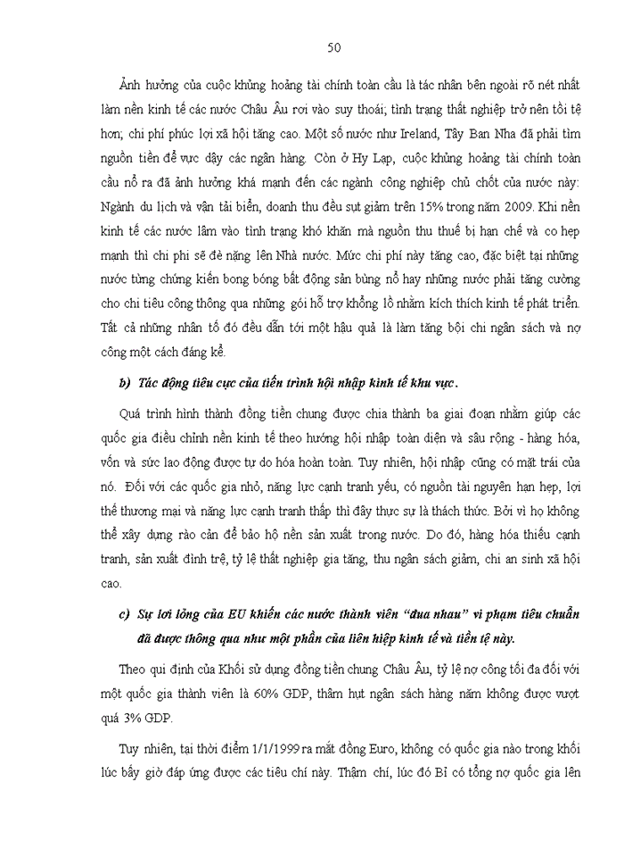 image for page Giải quyết khủng hoảng nợ công của EU: Bài học kinh nghiệm cho Việt Nam