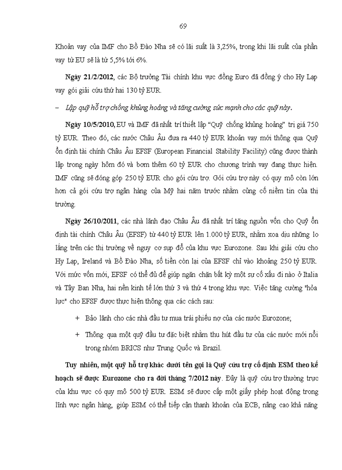 image for page Giải quyết khủng hoảng nợ công của EU: Bài học kinh nghiệm cho Việt Nam