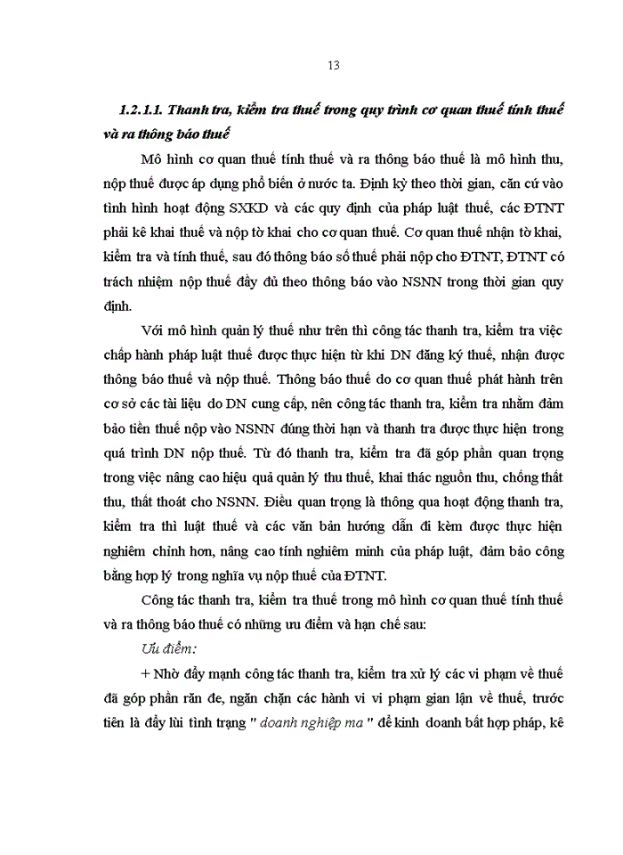 image for page Đổi mới công tác thanh tra, kiểm tra thuế trên địa bàn tỉnh Vĩnh phúc trong giai đoạn hiện nay