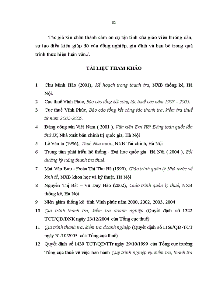 image for page Đổi mới công tác thanh tra, kiểm tra thuế trên địa bàn tỉnh Vĩnh phúc trong giai đoạn hiện nay