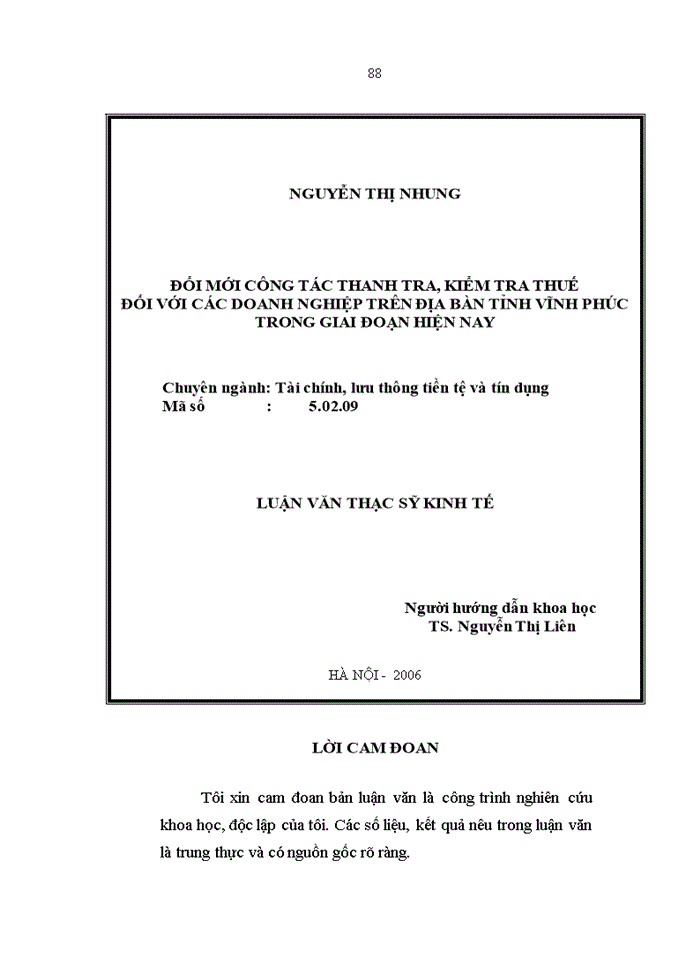 image for page Đổi mới công tác thanh tra, kiểm tra thuế trên địa bàn tỉnh Vĩnh phúc trong giai đoạn hiện nay