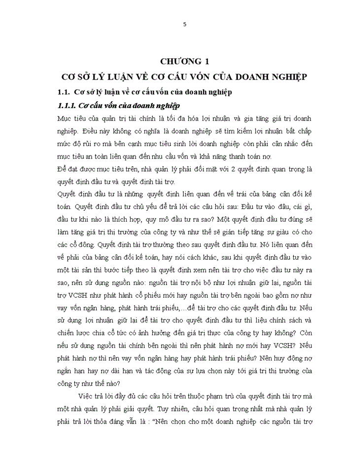 image for page Phân tích các nhân tố ảnh hưởng đến cơ cấu vốn của một số doanh nghiệp niêm yết trên thị trường chứng khoán Việt Nam