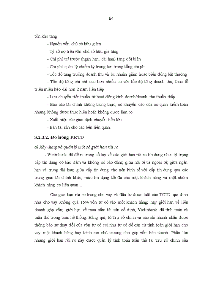 image for page Hoàn thiện Quản trị rủi ro tín dụng tại Ngân hàng TMCP Công thương Việt Nam – Chi nhánh Sơn La