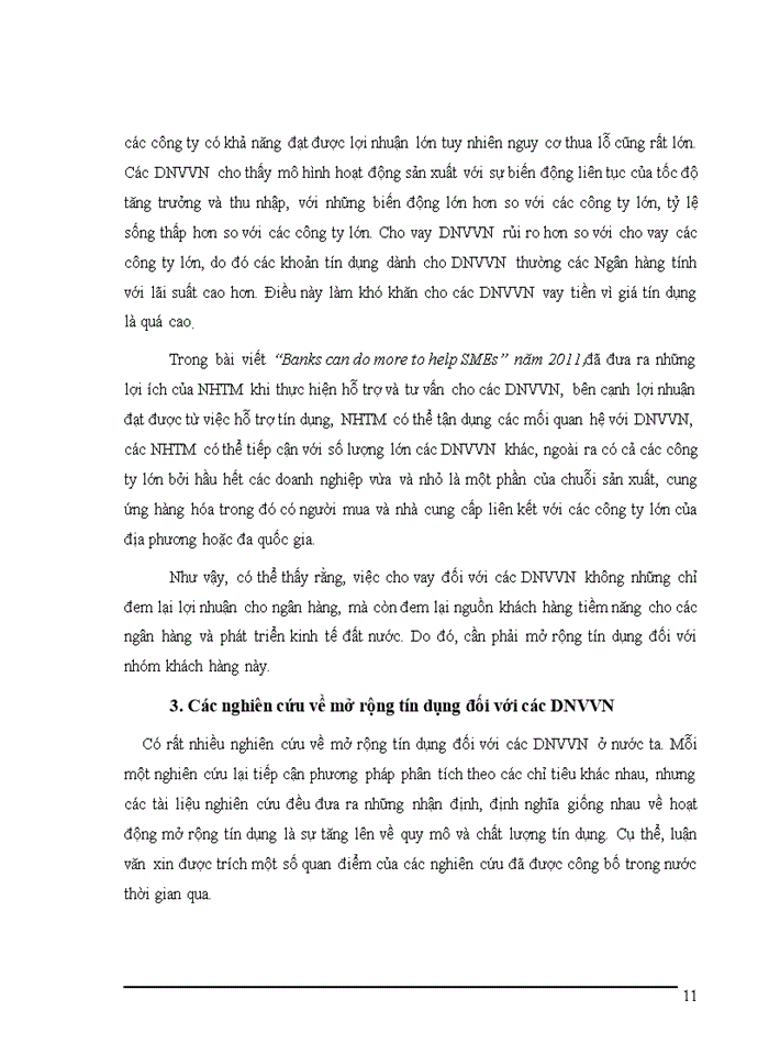 image for page Mở rộng tín dụng đối với doanh nghiệp vừa và nhỏ tại Ngân hàng nông nghiệp và phát triển nông thôn Chi nhánh Long Biên