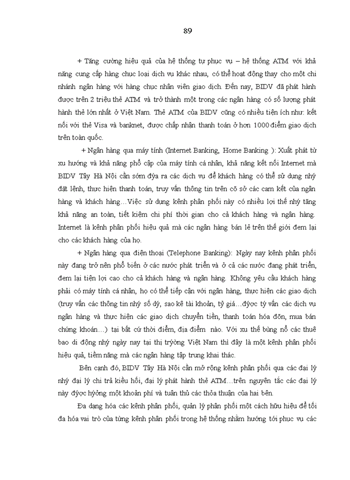 image for page Phát triển dịch vụ ngân hàng bán lẻ tại Ngân hàng TMCP Đầu tư và phát triển Việt Nam Chi nhánh Tây Hà Nội