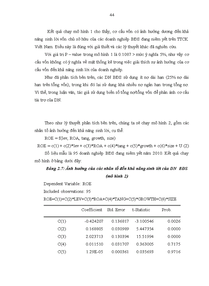 image for page Ảnh hưởng của cơ cấu vốn đến khả năng sinh lời của các doanh nghiệp Bất động sản – xây dựng đang niêm yết trên Thị trường chứng khoán Việt Nam