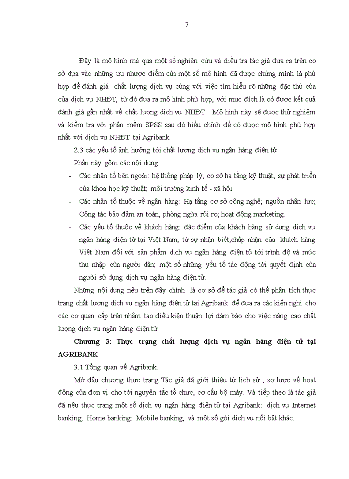 image for page Nâng cao chất lượng dịch vụ ngân hàng điện tử tại AGRIBANK