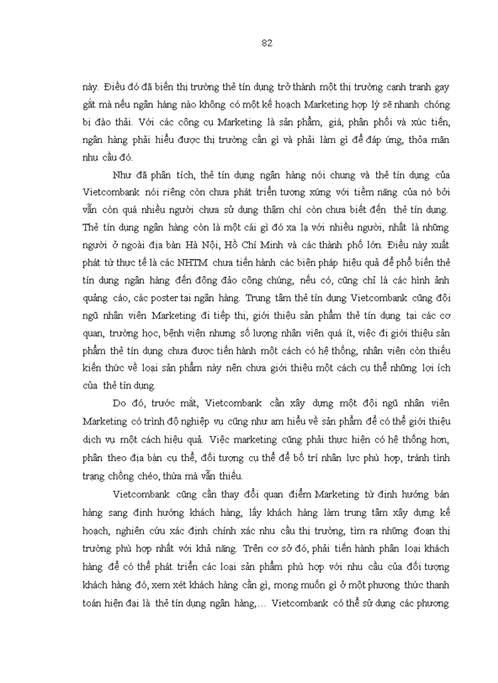 image for page Phát triển khách hàng sử dụng thẻ tín dụng của Ngân hàng TMCP Ngoại thương Việt Nam (Vietcombank)