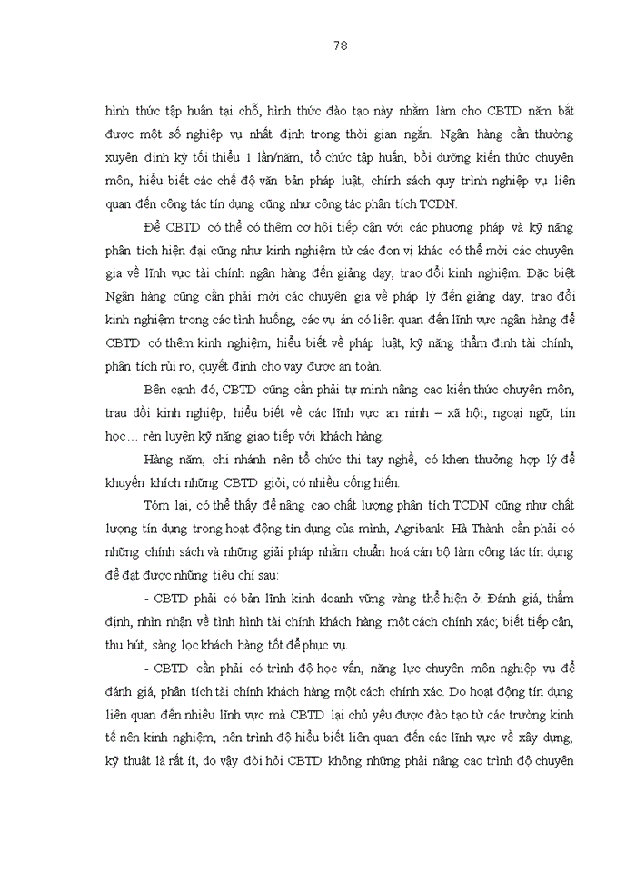 image for page Nâng cao chất lượng phân tích tài chính doanh nghiệp trong hoạt động cho vay tại ngân hàng Nông nghiệp và Phát triển Nông thôn Việt Nam chi nhánh Hà Thành