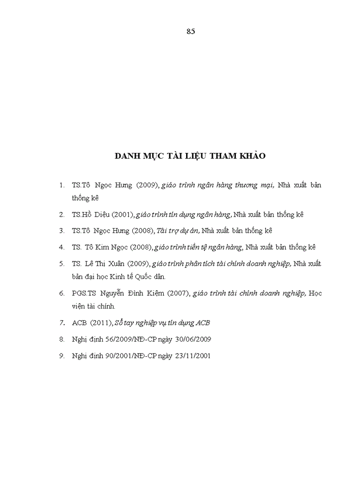 image for page Nâng cao hiệu quả tín dụng đối với các doanh nghiệp nhỏ và vừa của Ngân hàng thương mại cổ phần Á Châu tại Hà Nội