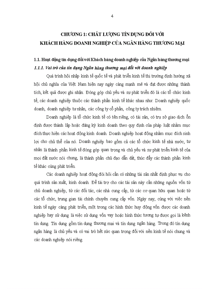 image for page Nâng cao chất lượng tín dụng đối với Khách hàng doanh nghiệp tại Ngân hàng Thương mại cổ phần Công thương Việt Nam – Chi nhánh Chương Dương