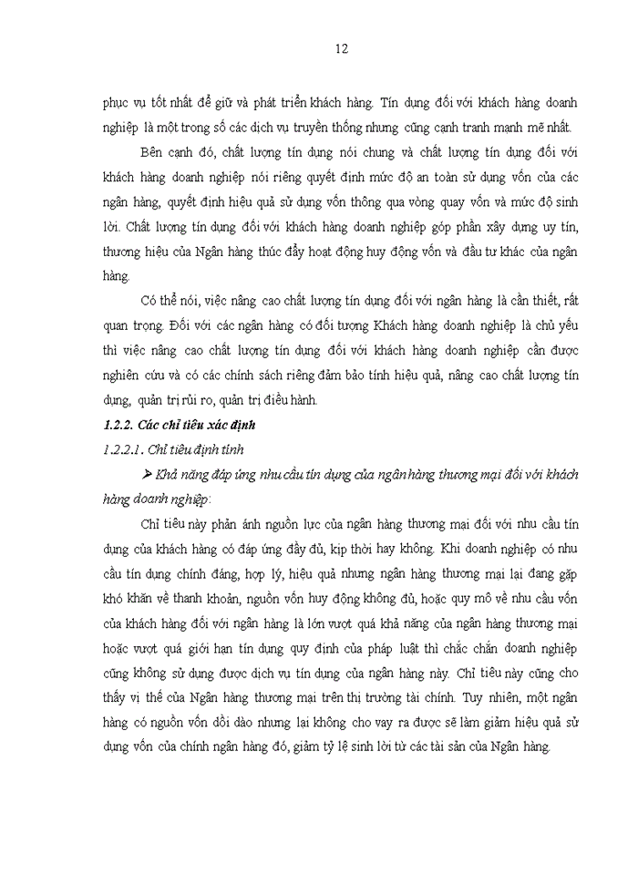image for page Nâng cao chất lượng tín dụng đối với Khách hàng doanh nghiệp tại Ngân hàng Thương mại cổ phần Công thương Việt Nam – Chi nhánh Chương Dương