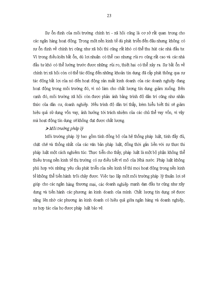image for page Nâng cao chất lượng tín dụng đối với Khách hàng doanh nghiệp tại Ngân hàng Thương mại cổ phần Công thương Việt Nam – Chi nhánh Chương Dương