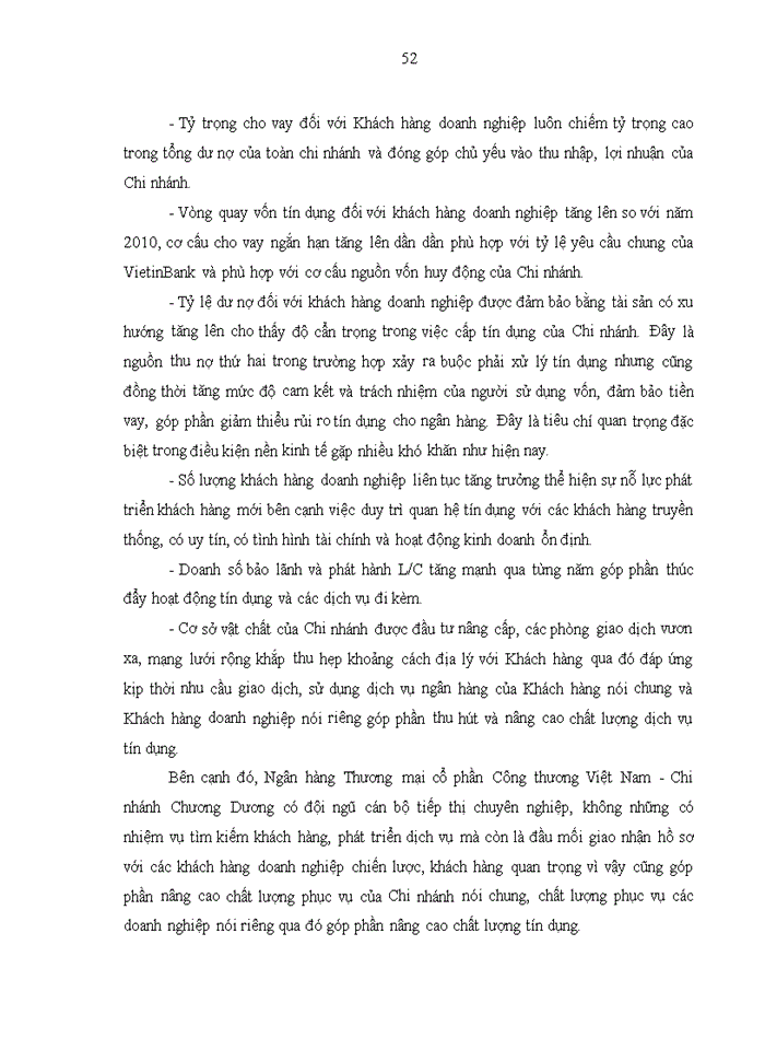 image for page Nâng cao chất lượng tín dụng đối với Khách hàng doanh nghiệp tại Ngân hàng Thương mại cổ phần Công thương Việt Nam – Chi nhánh Chương Dương