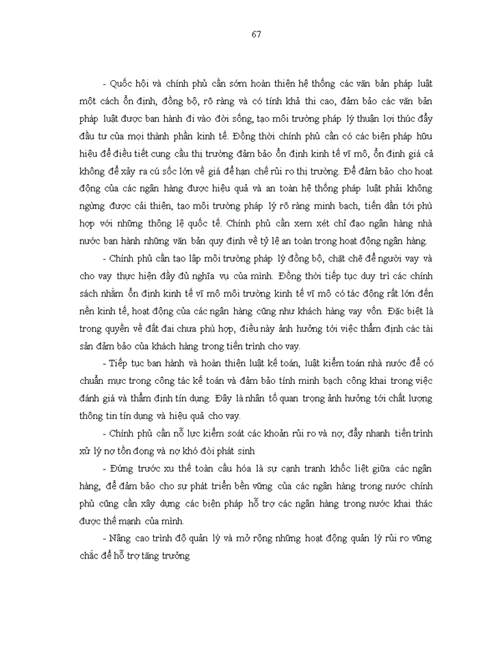 image for page Nâng cao hiệu quả cho vay tại ngân hàng TMCP Việt Nam Thịnh Vượng - Chi nhánh Hà Nội