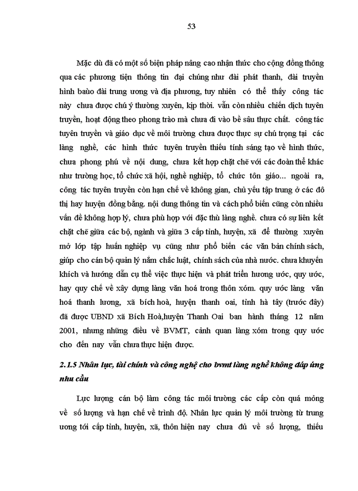 image for page Nghiên cứu và đề xuất các giải pháp nhằm tăng cường sử dụng công cụ kinh tế trong bảo vệ môi trường làng nghề truyền thống