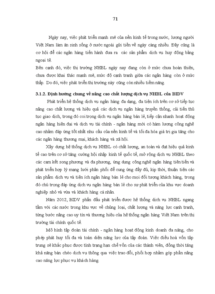 image for page Phát triển dịch vụ ngân hàng bán lẻ tại Ngân hàng TMCP Đầu tư và phát triển Việt Nam Chi nhánh Tây Hà Nội