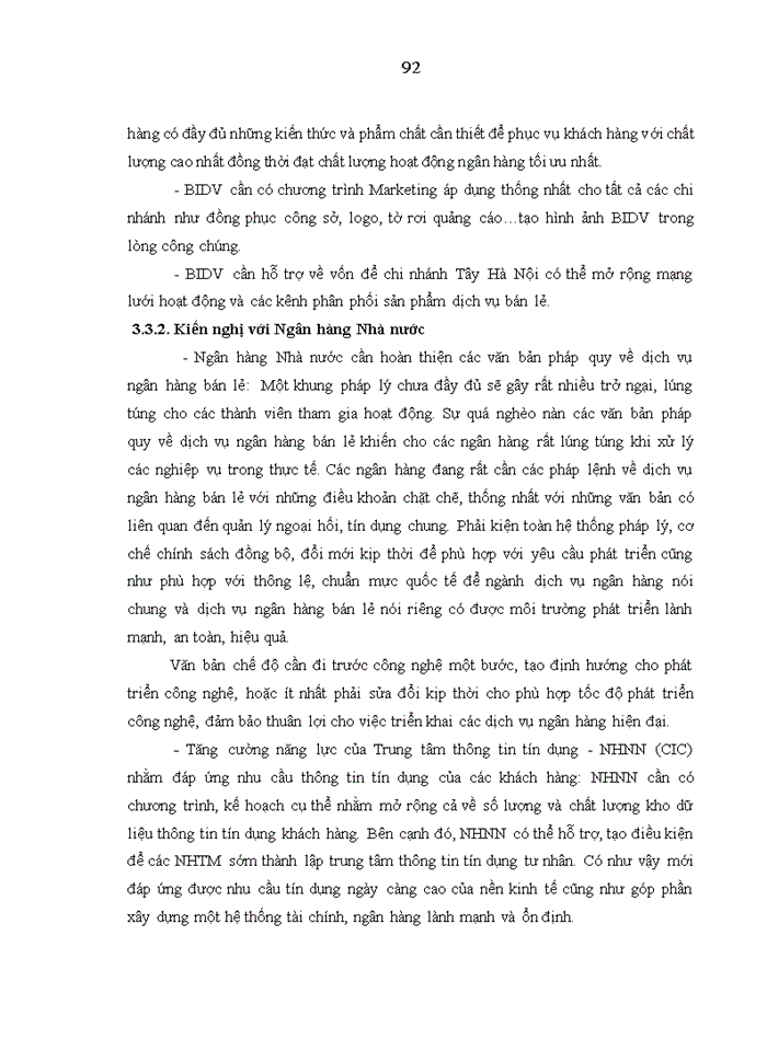 image for page Phát triển dịch vụ ngân hàng bán lẻ tại Ngân hàng TMCP Đầu tư và phát triển Việt Nam Chi nhánh Tây Hà Nội
