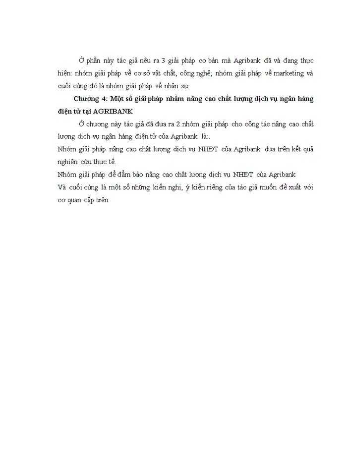 image for page Nâng cao chất lượng dịch vụ ngân hàng điện tử tại AGRIBANK