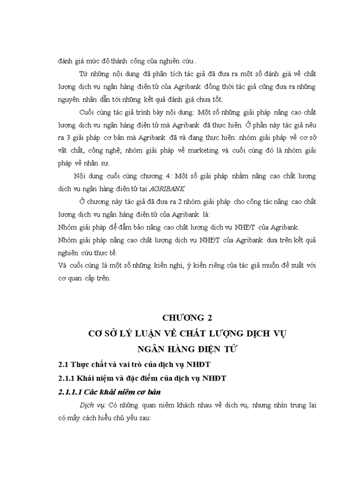 image for page Nâng cao chất lượng dịch vụ ngân hàng điện tử tại AGRIBANK