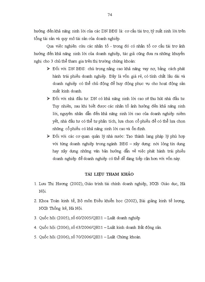 image for page Ảnh hưởng của cơ cấu vốn đến khả năng sinh lời của các doanh nghiệp Bất động sản – xây dựng đang niêm yết trên Thị trường chứng khoán Việt Nam