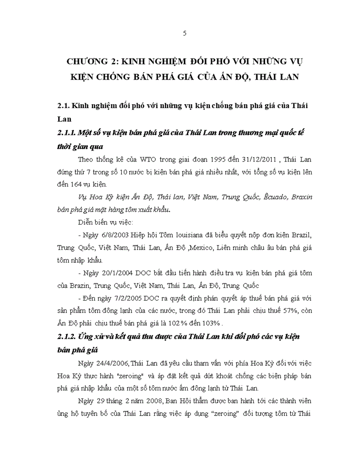 image for page Kinh nghiệm đối phó với các vụ kiện bán phá giá của Ấn Độ, Thái Lan và bài học cho Việt Nam