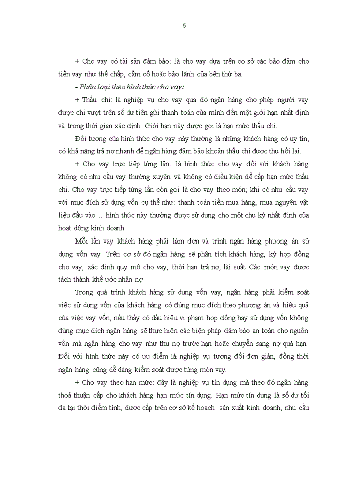 image for page Nâng cao hiệu quả cho vay tại ngân hàng TMCP Việt Nam Thịnh Vượng - Chi nhánh Hà Nội