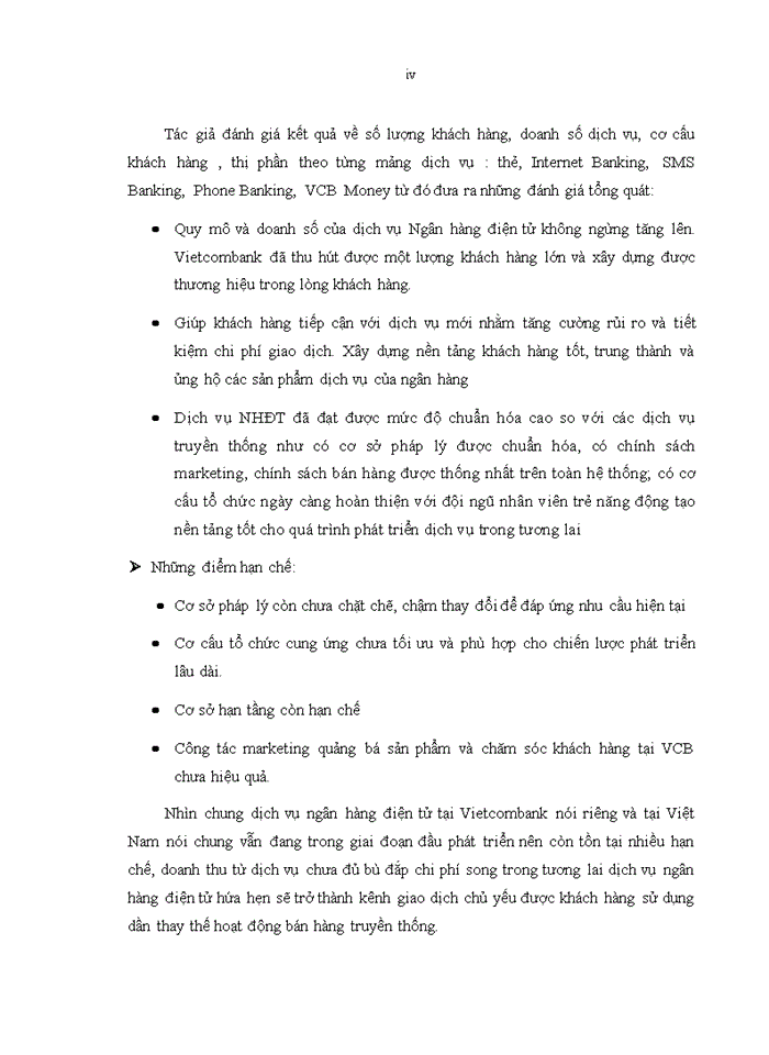 image for page Phát triển dịch vụ ngân hàng điện tử tại Ngân hàng thương mại cổ phần Ngoại Thương Việt Nam