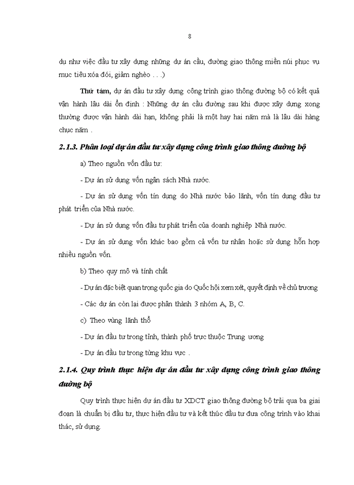 image for page Hoàn thiện công tác quản lý dự án xây dựng công trình giao thông đường bộ tại BQLDA Hạ tầng Tả Ngạn