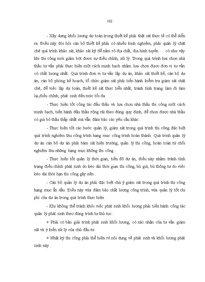image for page Hoàn thiện công tác quản lý dự án xây dựng công trình giao thông đường bộ tại BQLDA Hạ tầng Tả Ngạn