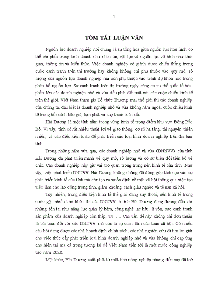 image for page Giải pháp hỗ trợ của chính quyền tỉnh hải dương đối với các doanh nghiệp nhỏ và vừa trong lĩnh vực nông nghiệp