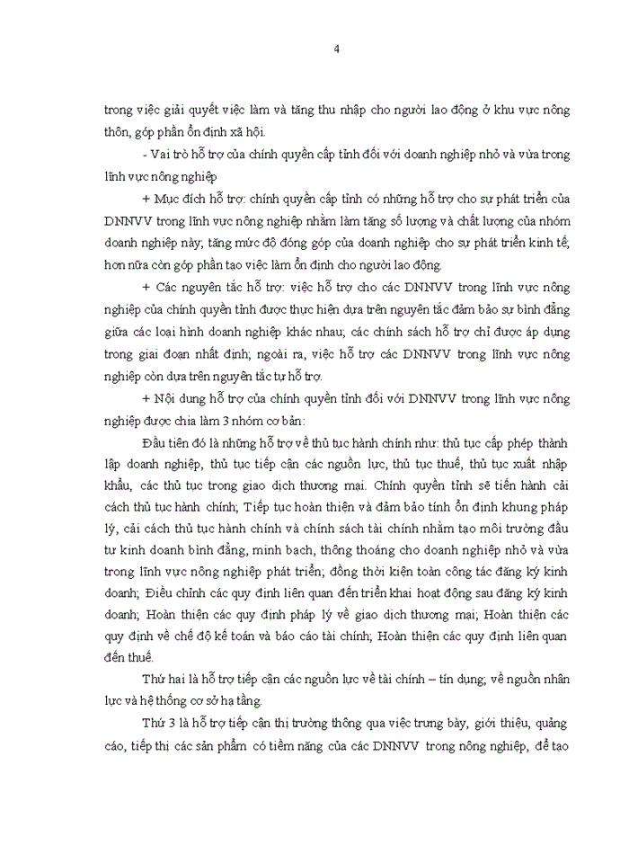 image for page Giải pháp hỗ trợ của chính quyền tỉnh hải dương đối với các doanh nghiệp nhỏ và vừa trong lĩnh vực nông nghiệp