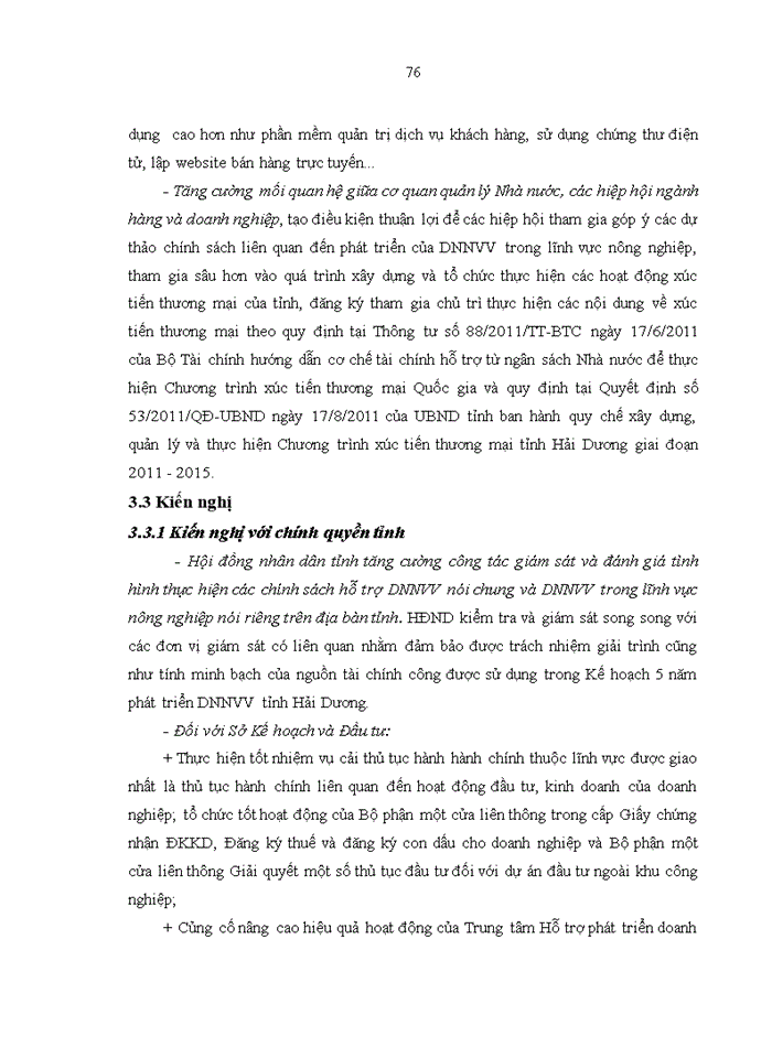 image for page Giải pháp hỗ trợ của chính quyền tỉnh hải dương đối với các doanh nghiệp nhỏ và vừa trong lĩnh vực nông nghiệp